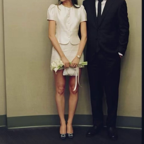 Reformation Mika Two Piece In Cream, brand new, no flaws, without tags. - Picture 8 of 13